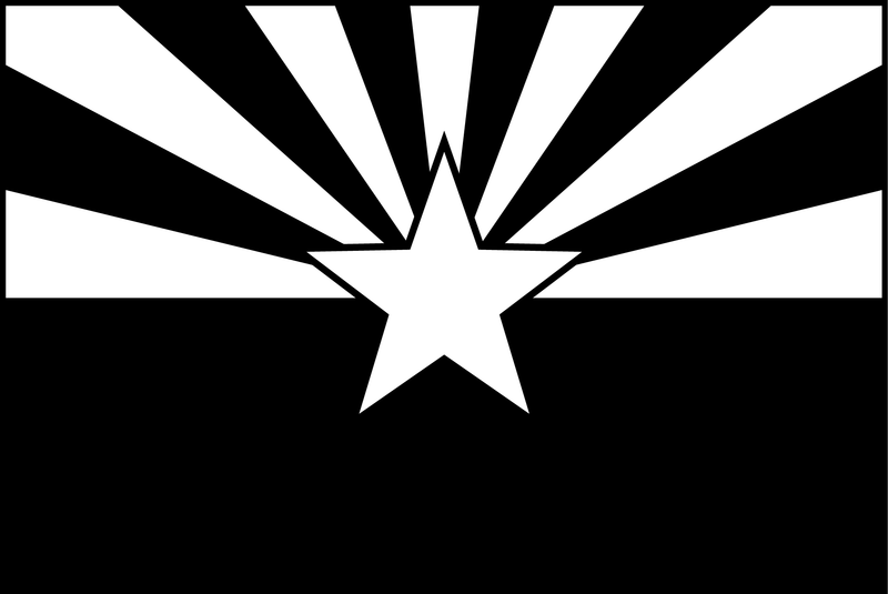 Arizona Flag Decal