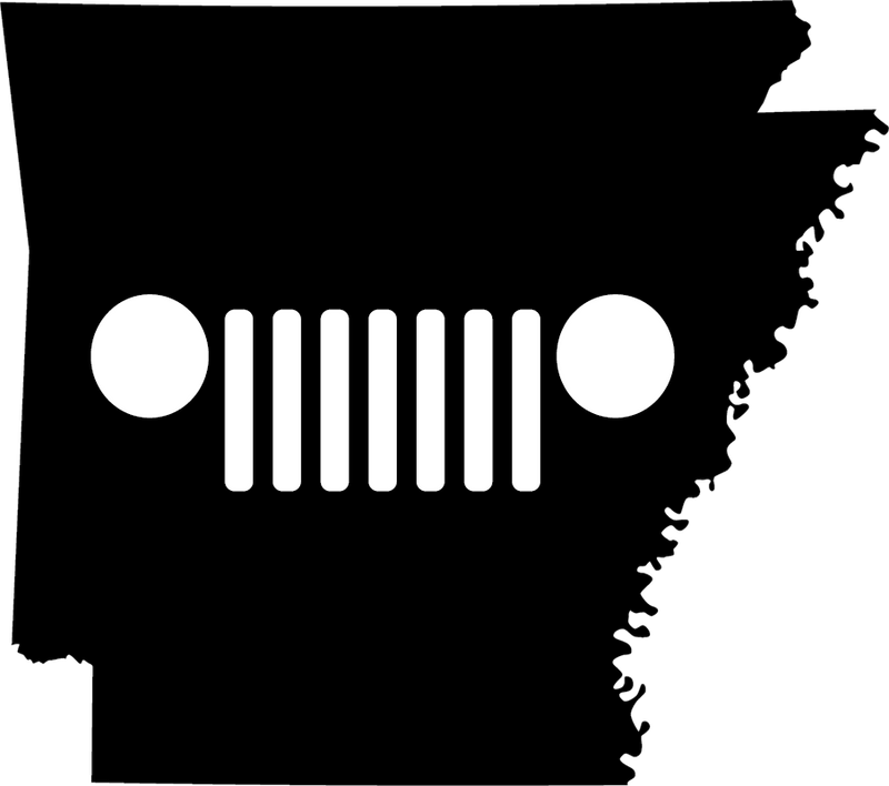Arkansas Grille Decal