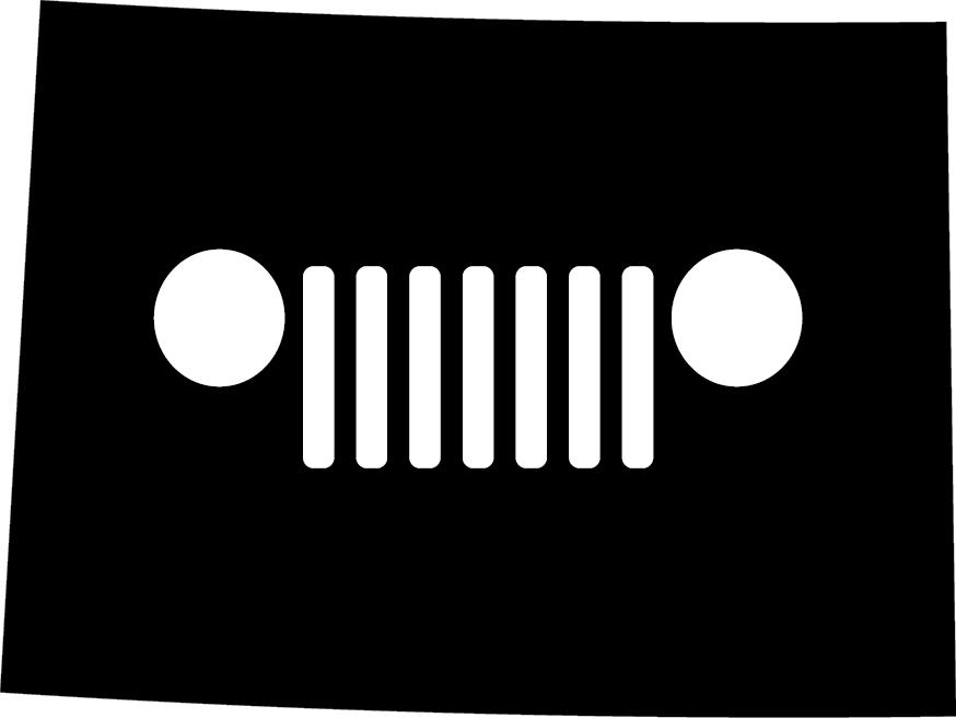 Colorado Grille Decal