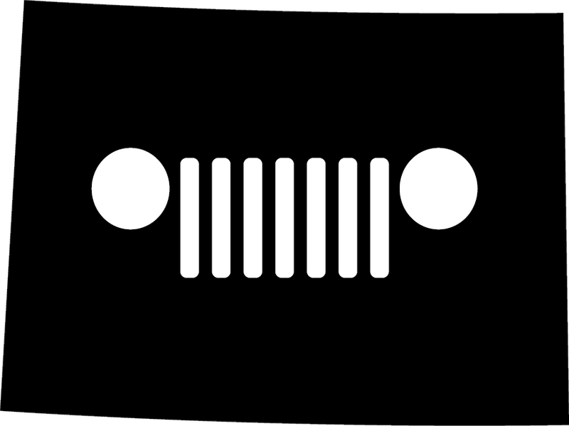 Colorado Grille Decal