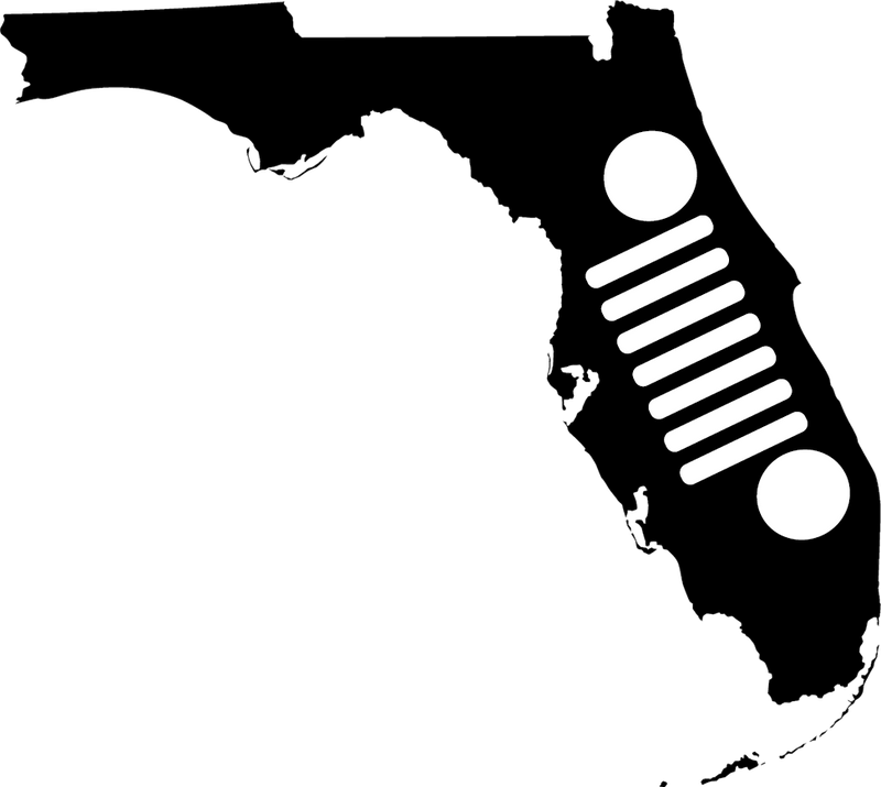 Florida Grille Decal