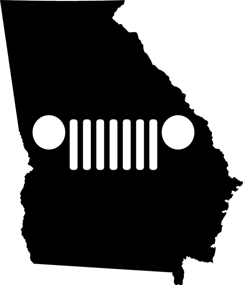 Georgia Grille Decal