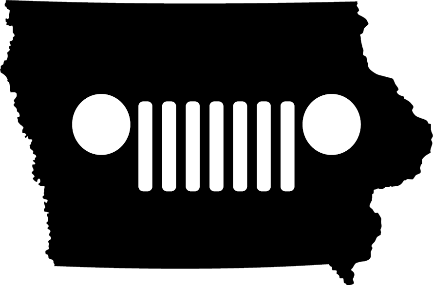 Iowa Grille Decal