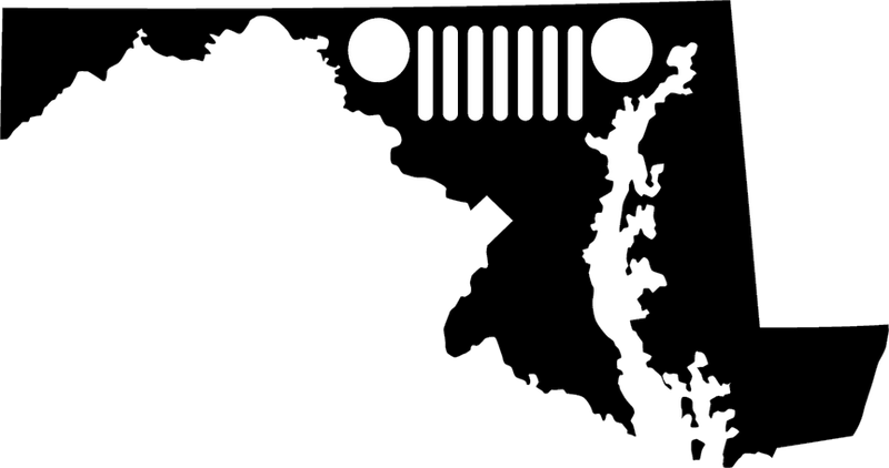 Maryland Grille Decal
