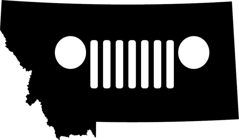 Montana Grille Decal