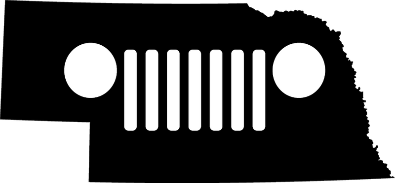 Nebraska Grille Decal