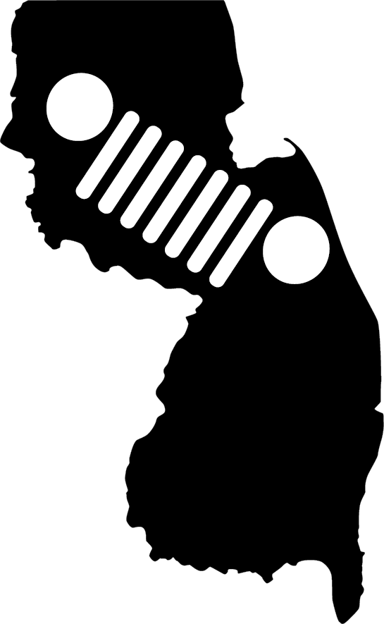 New Jersey Grille Decal