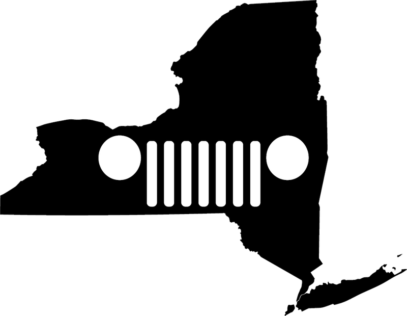 New York Grille Decal