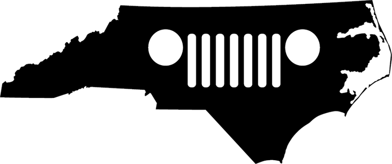 North Carolina Grille Decal