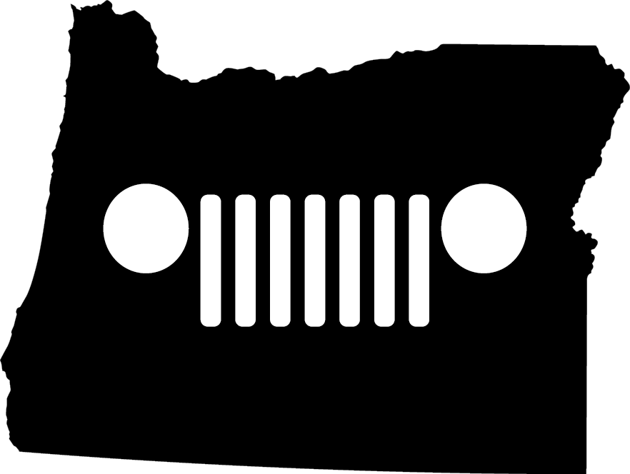 Oregon Grille Decal