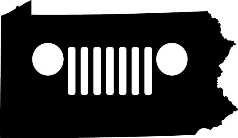 Pennsylvania Grille Decal