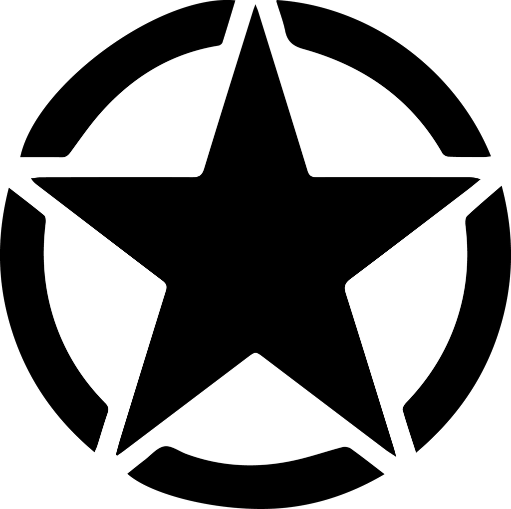 Military Star Decal
