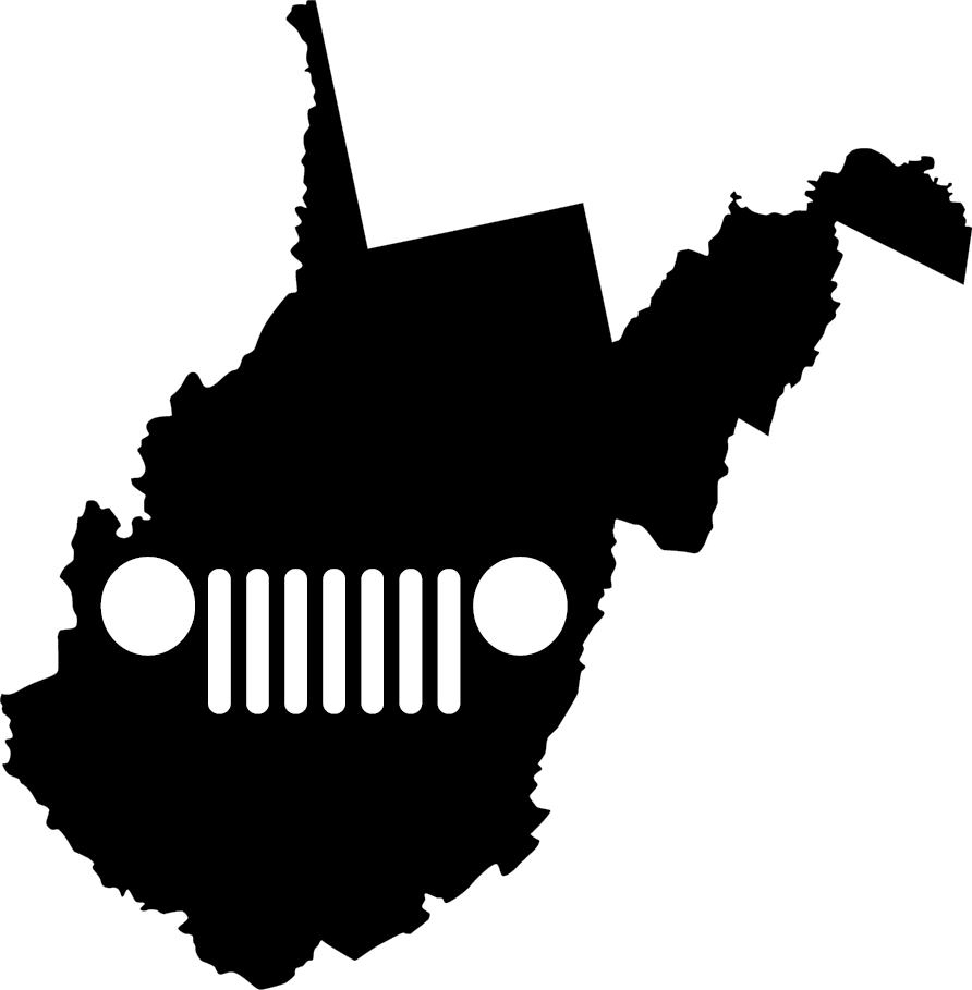 West Virginia  Grille Decal