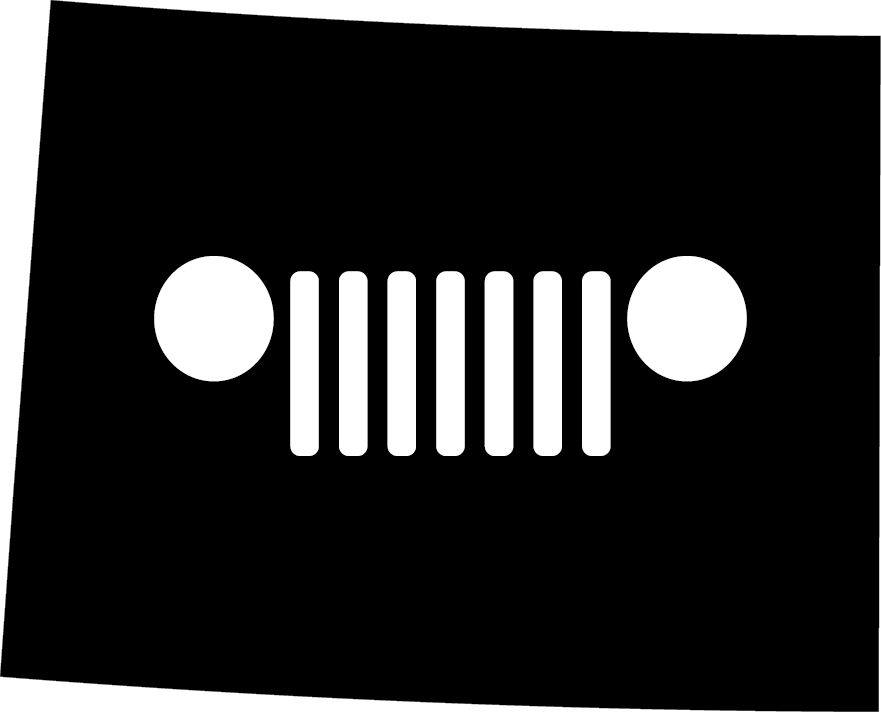 Wyoming Grille Decal