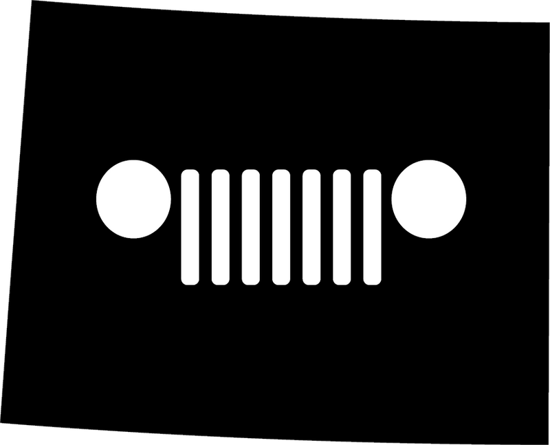 Wyoming Grille Decal