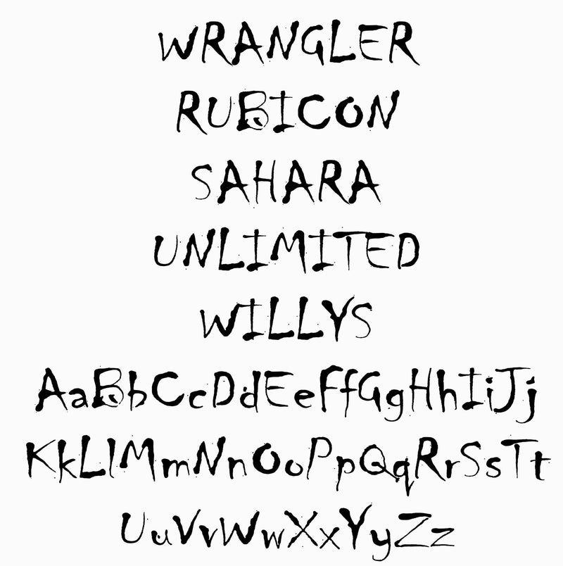 Custom "Zombie" Hood Decals