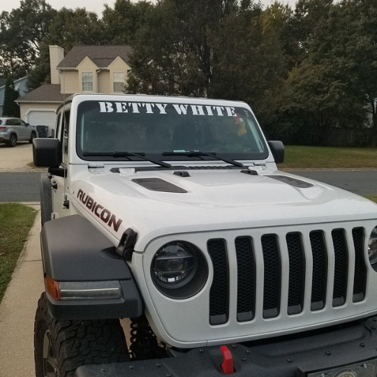 Custom Windshield Banner