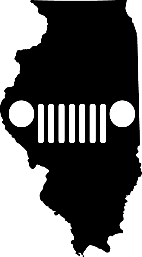 Illinois Grille Decal