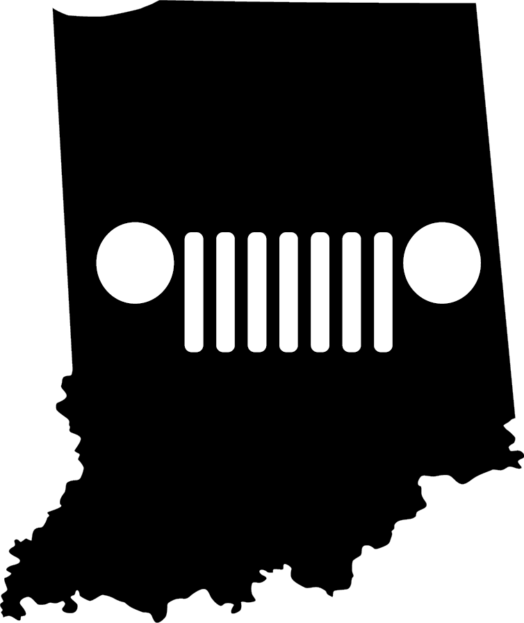 Indiana Grille Decal