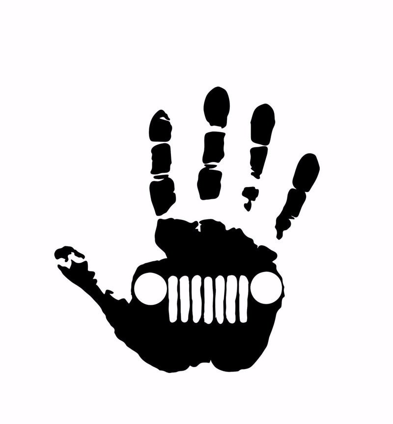 Jeep Wave Decal – Trail Decals