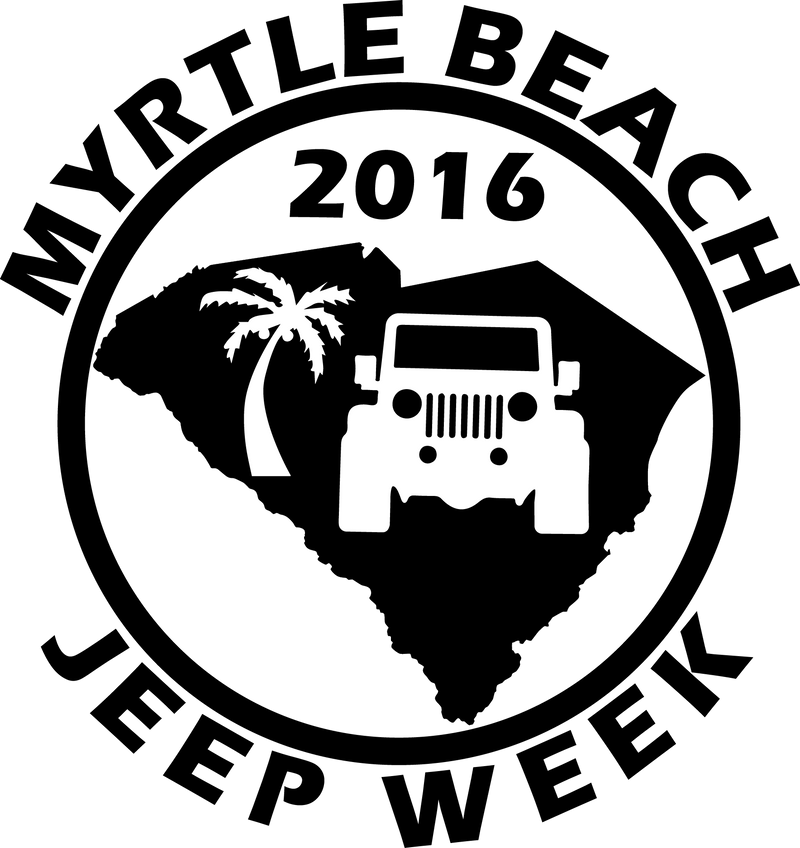 Myrtle Beach Jeep Week Decal