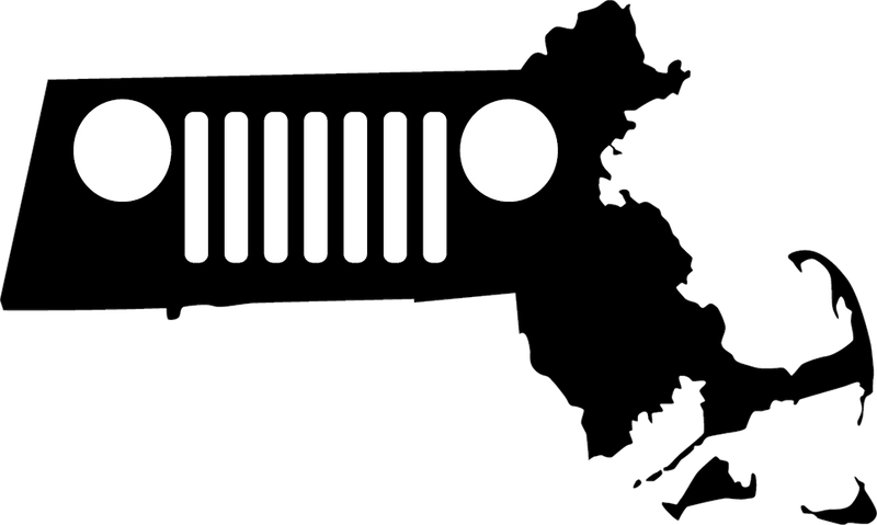 Massachusetts Grille Decal