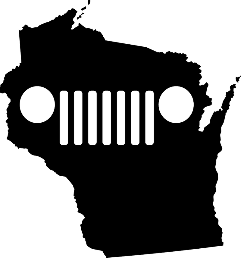Wisconsin Grille Decal
